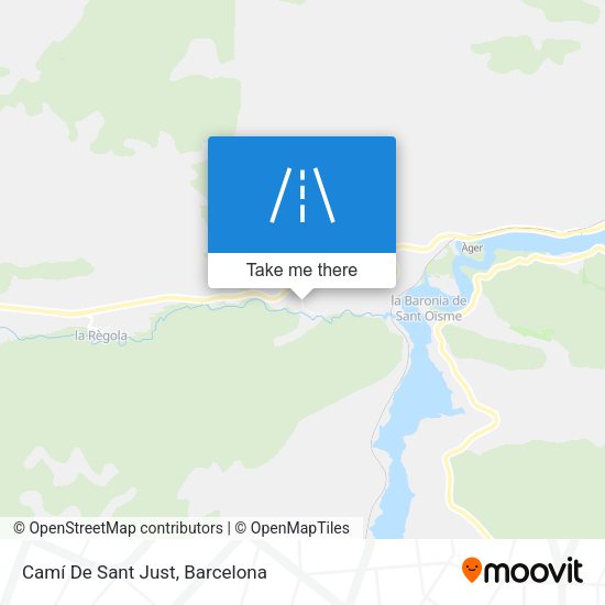 Camí De Sant Just map