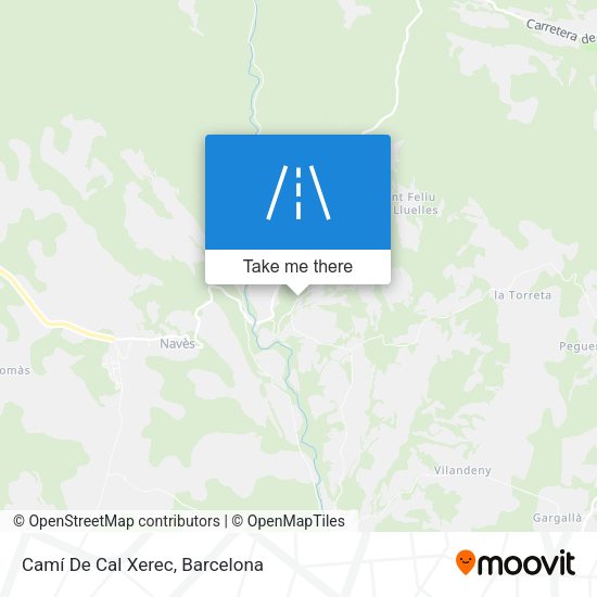 Camí De Cal Xerec map