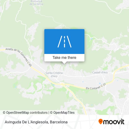 Avinguda De L'Anglesola map
