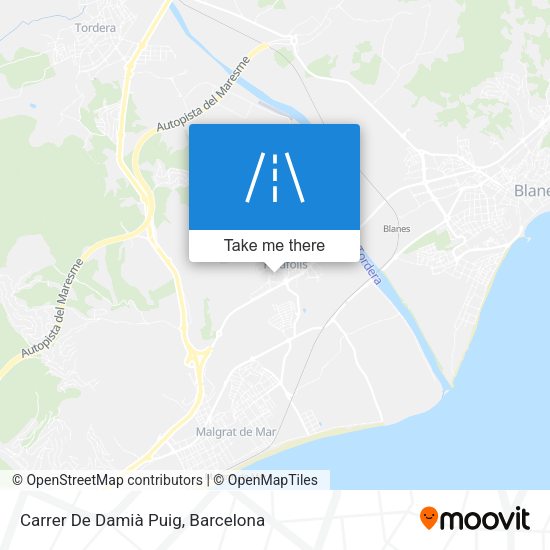 Carrer De Damià Puig map