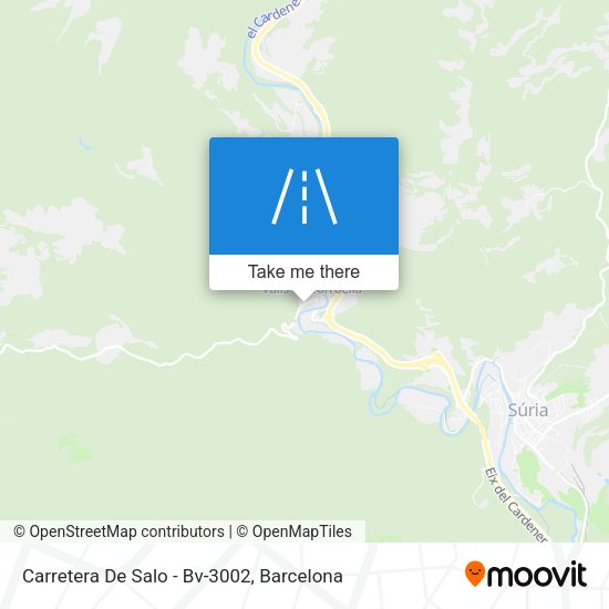 Carretera De Salo - Bv-3002 map