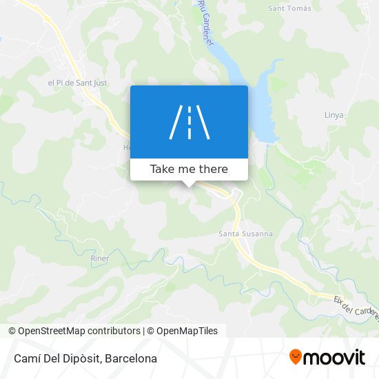 Camí Del Dipòsit map