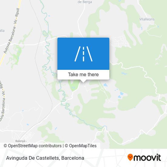 Avinguda De Castellets map