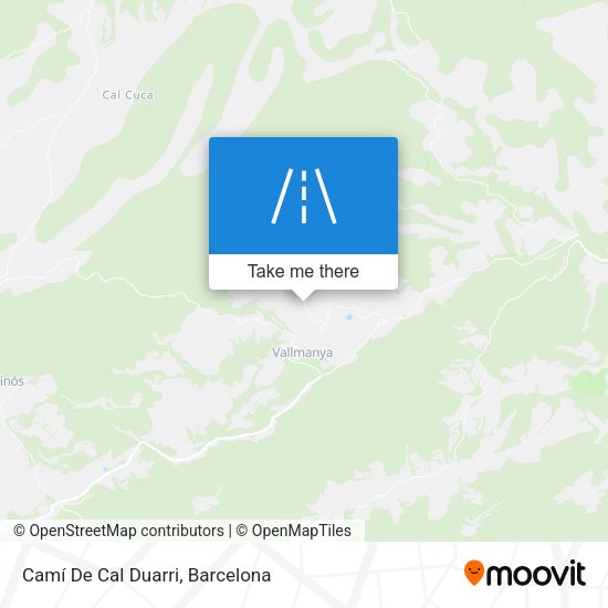Camí De Cal Duarri map