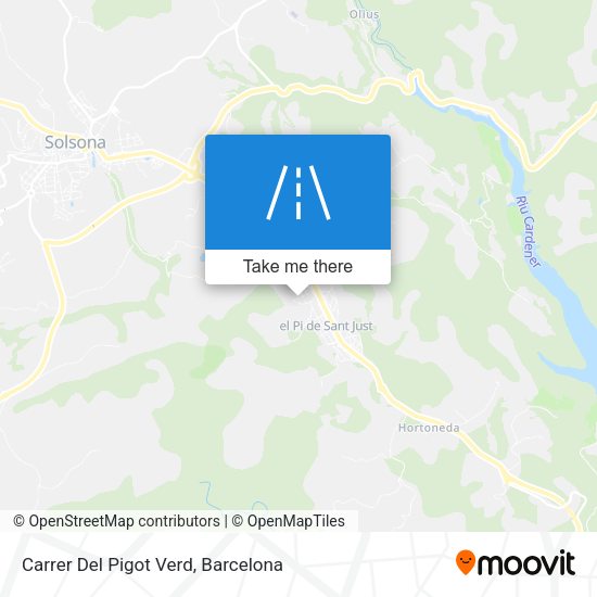 Carrer Del Pigot Verd map