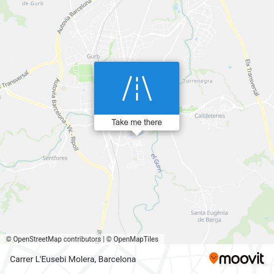 Carrer L'Eusebi Molera map