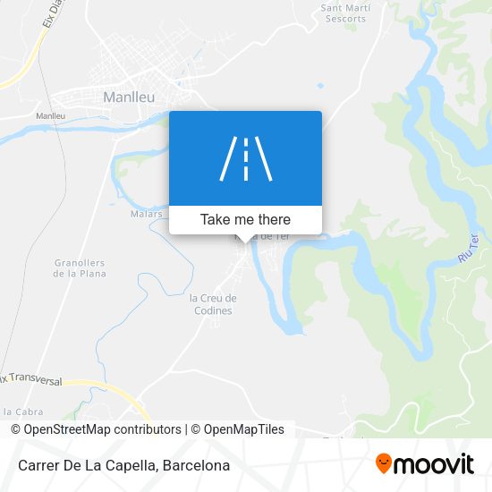 Carrer De La Capella map