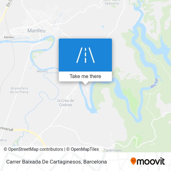 Carrer Baixada De Cartaginesos map
