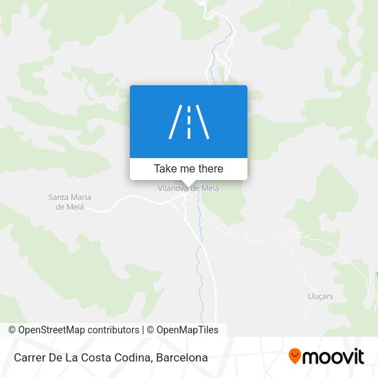 Carrer De La Costa Codina map
