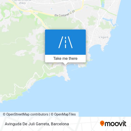 Avinguda De Juli Garreta map