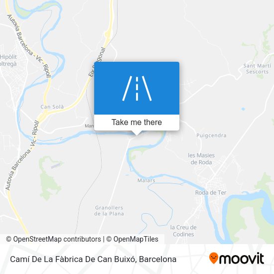 Camí De La Fàbrica De Can Buixó map