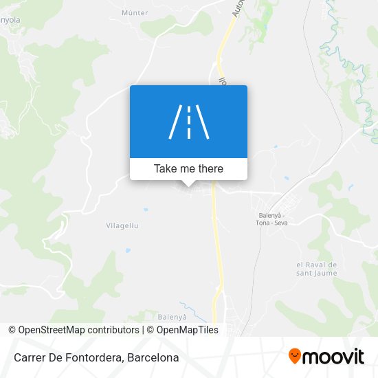 Carrer De Fontordera map