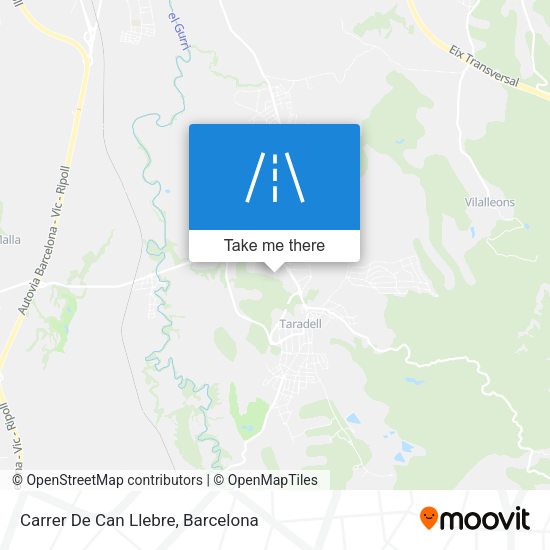 Carrer De Can Llebre map