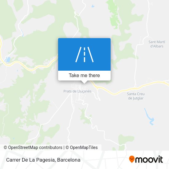 Carrer De La Pagesia map