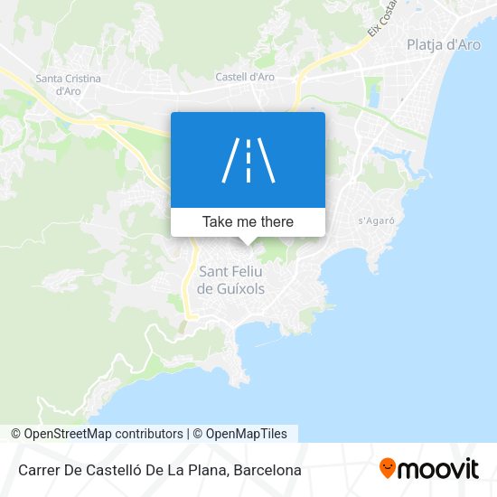 Carrer De Castelló De La Plana map