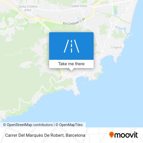 Carrer Del Marquès De Robert map
