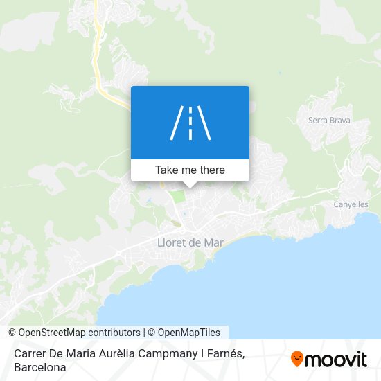 Carrer De Maria Aurèlia Campmany I Farnés map