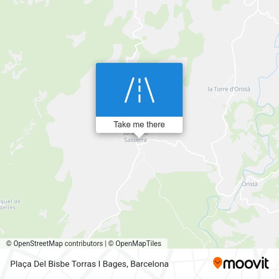 Plaça Del Bisbe Torras I Bages map