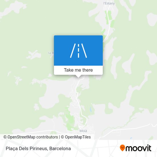 Plaça Dels Pirineus map