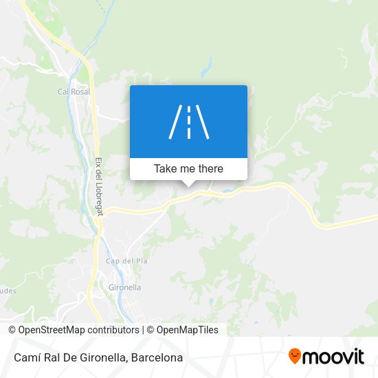 Camí Ral De Gironella map
