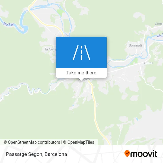 Passatge Segon map