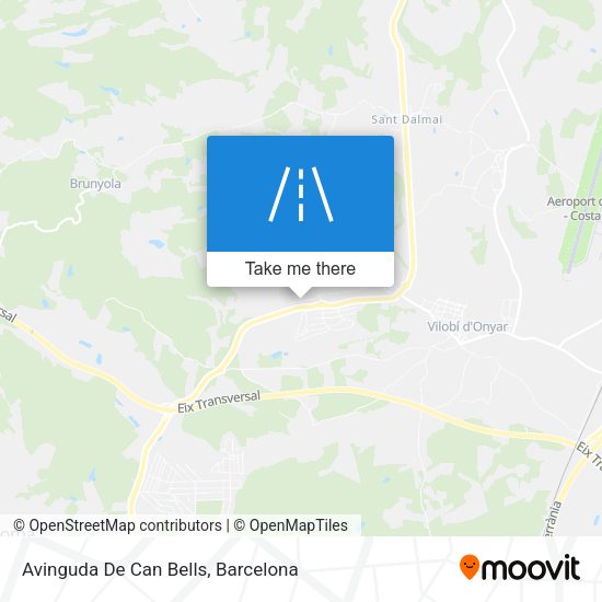 Avinguda De Can Bells map