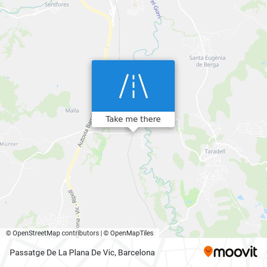 Passatge De La Plana De Vic map