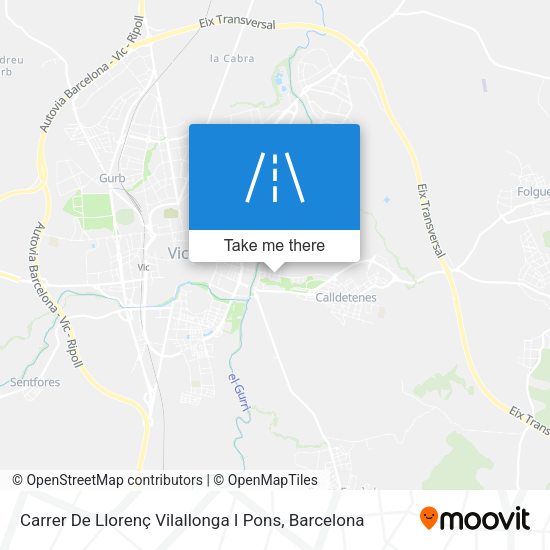 Carrer De Llorenç Vilallonga I Pons map