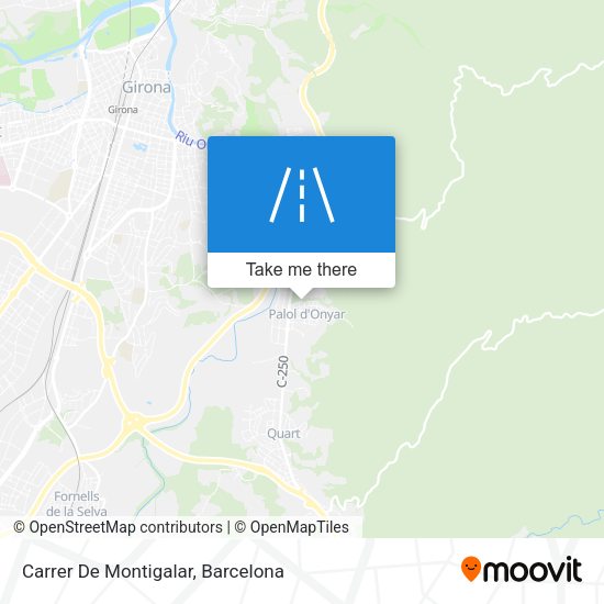Carrer De Montigalar map