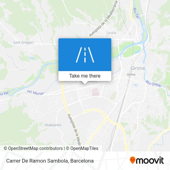 Carrer De Ramon Sambola map