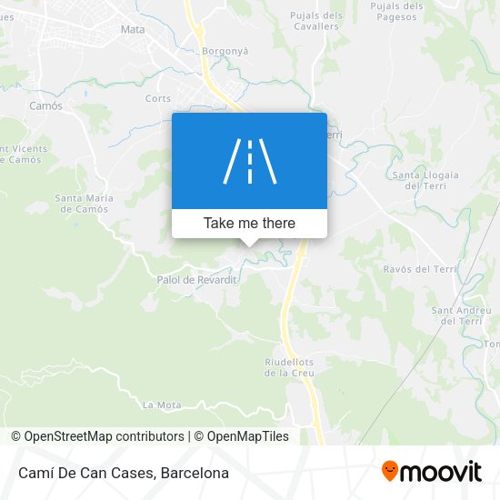 Camí De Can Cases map