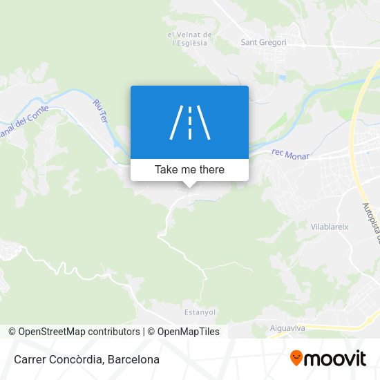 Carrer Concòrdia map