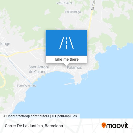 Carrer De La Justícia map