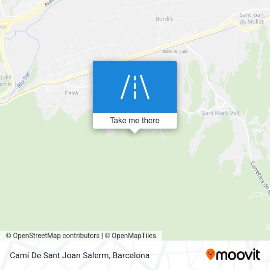 Camí De Sant Joan Salerm map