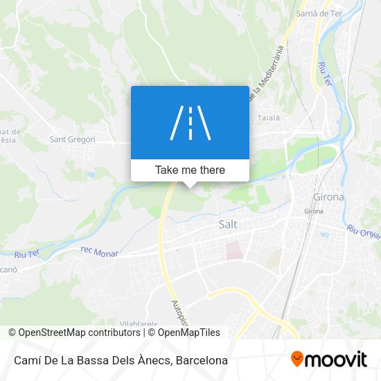 Camí De La Bassa Dels Ànecs map