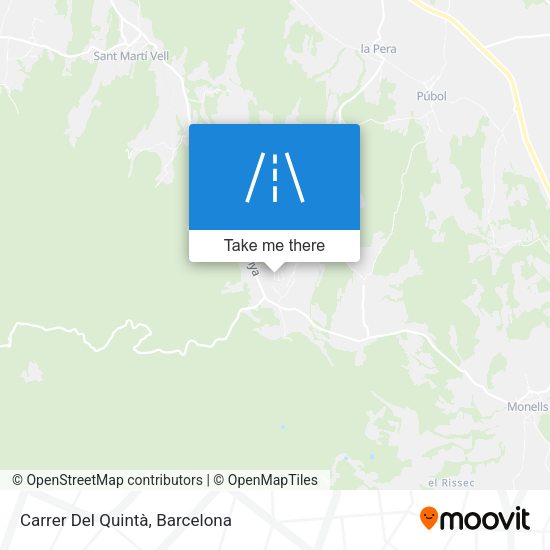 Carrer Del Quintà map