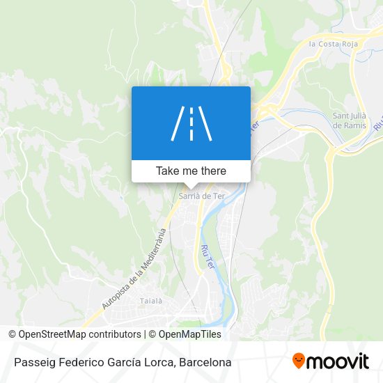 Passeig Federico García Lorca map