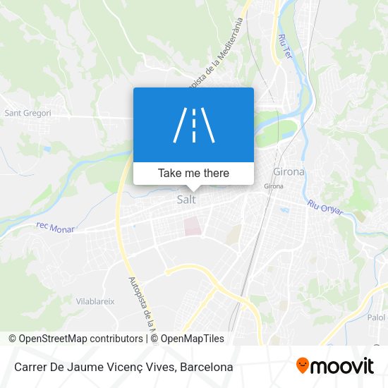 Carrer De Jaume Vicenç Vives map