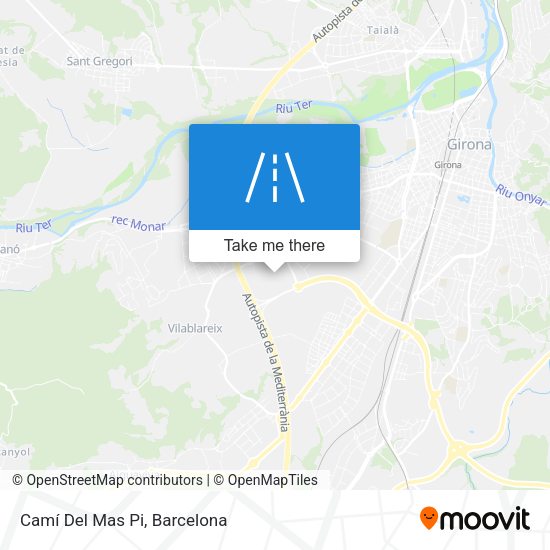 Camí Del Mas Pi map