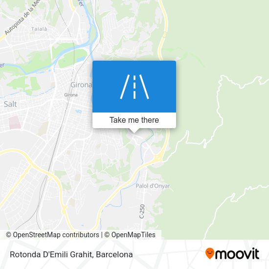 Rotonda D'Emili Grahit map