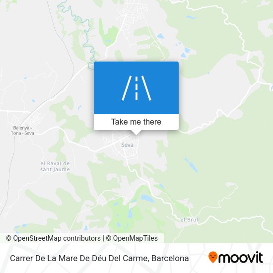 Carrer De La Mare De Déu Del Carme map