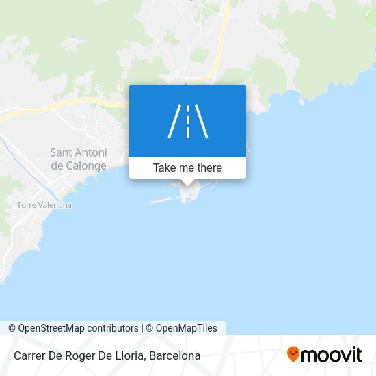 Carrer De Roger De Lloria map