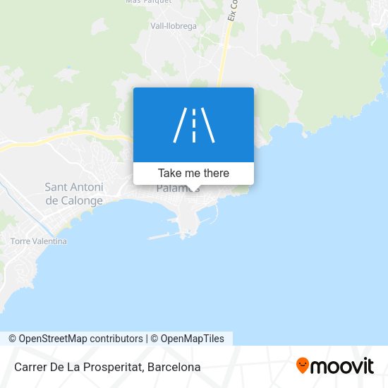 Carrer De La Prosperitat map