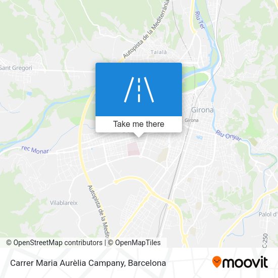 Carrer Maria Aurèlia Campany map