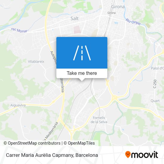 Carrer Maria Aurèlia Capmany map