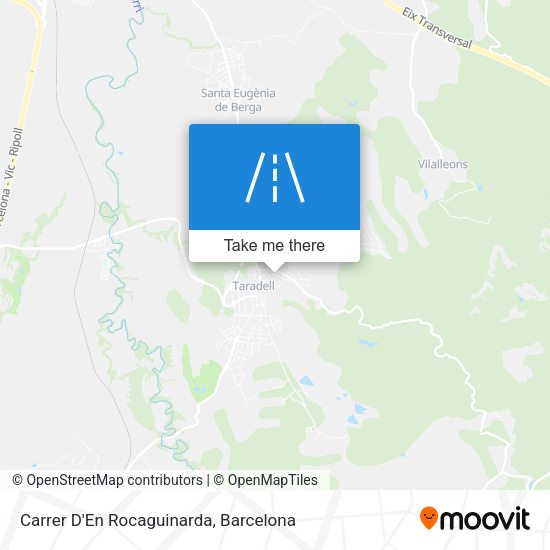 Carrer D'En Rocaguinarda map