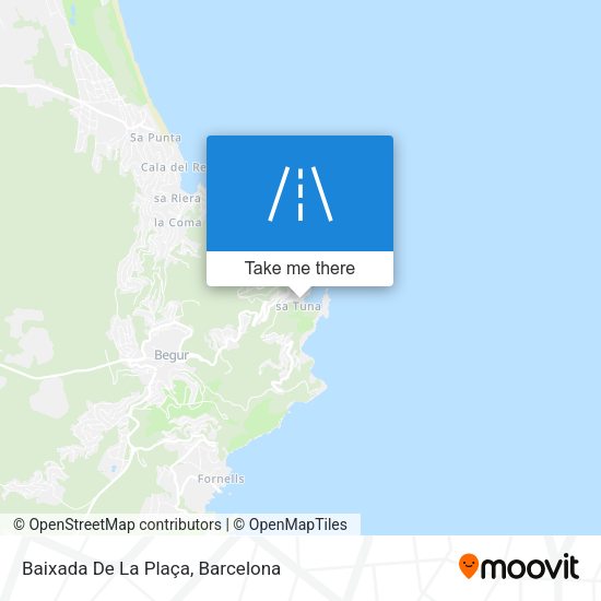 Baixada De La Plaça map