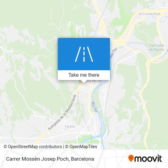 Carrer Mossèn Josep Poch map