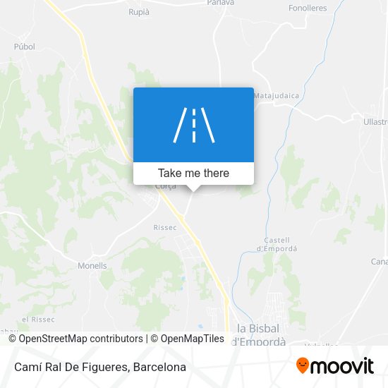 Camí Ral De Figueres map