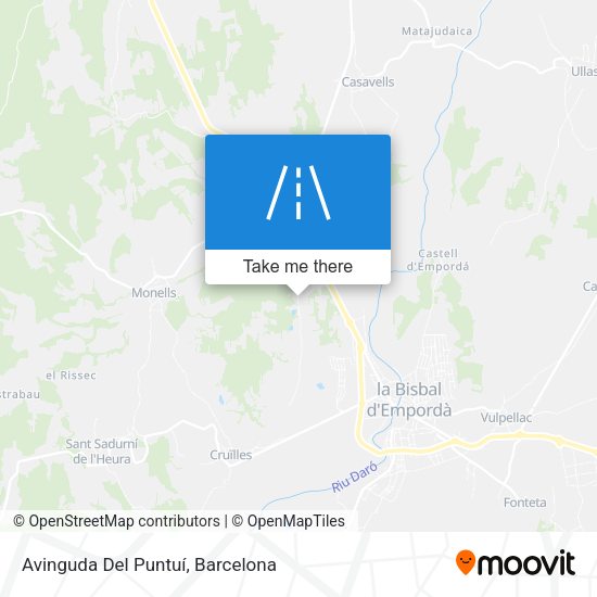 Avinguda Del Puntuí map